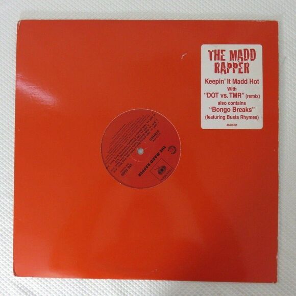 Madd Rapper Keepin It Madd Hot Busta Rhymes Promo Record Album Vinyl LP - Picture 2 of 5